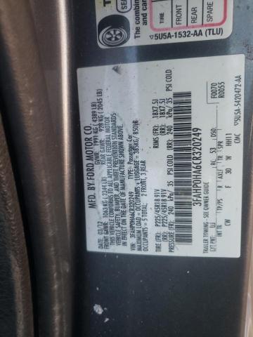 Photo 10 from auction – 2012 FORD FUSION SE with VIN 3FAHP0HA6CR320249
