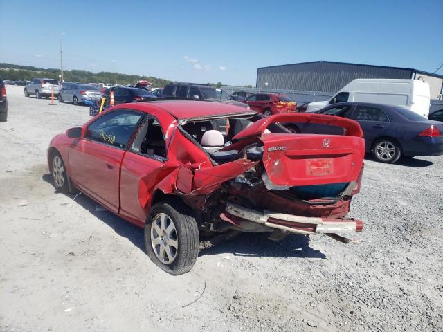 Photo 3 from auction – 2003 HONDA CIVIC EX with VIN 1HGEM22973L019120