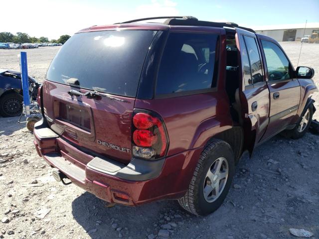 Photo 4 from auction – 2004 CHEVROLET TRAILBLAZE with VIN 1GNDS13S442396224