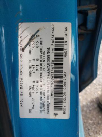 Photo 10 from auction – 2010 MAZDA 3 S with VIN JM1BL1S69A1146786
