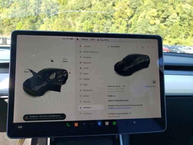 Photo 8 from auction – 2021 TESLA MODEL Y with VIN 5YJYGDEE5MF078016