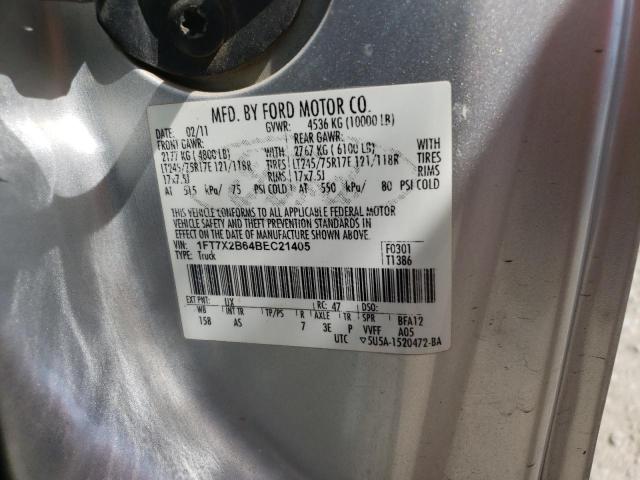 Photo 10 from auction – 2011 FORD F250 SUPER with VIN 1FT7X2B64BEC21405