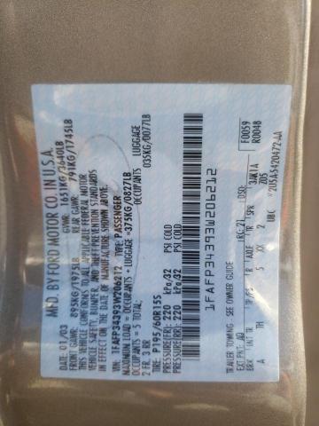 Photo 10 from auction – 2003 FORD FOCUS with VIN 1FAFP34393W206212
