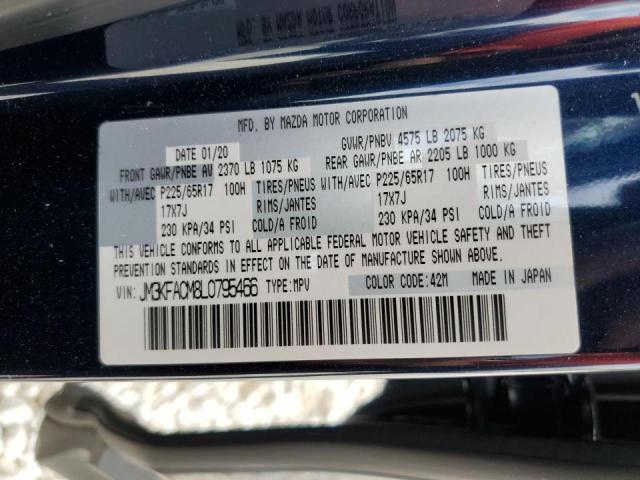 Photo 10 from auction – 2020 MAZDA CX-5 TOURI with VIN JM3KFACM8L0795466