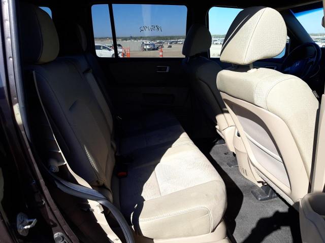 Photo 6 from auction – 2012 HONDA PILOT LX with VIN 5FNYF3H28CB002190