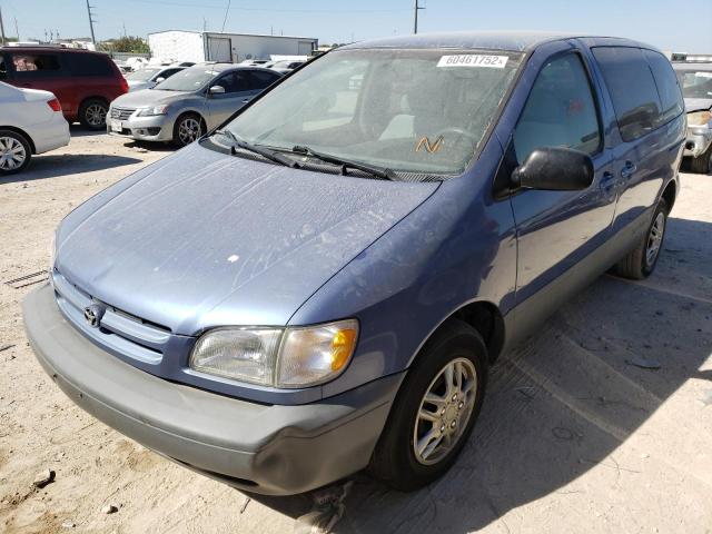 Photo 2 from auction – 2000 TOYOTA SIENNA CE with VIN 4T3ZF19C8YU190629