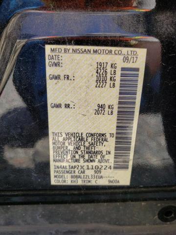 Photo 10 from auction – 2018 NISSAN ALTIMA 2.5 with VIN 1N4AL3AP2JC110224