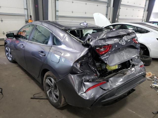 Photo 3 from auction – 2019 HONDA INSIGHT EX with VIN 19XZE4F59KE018283