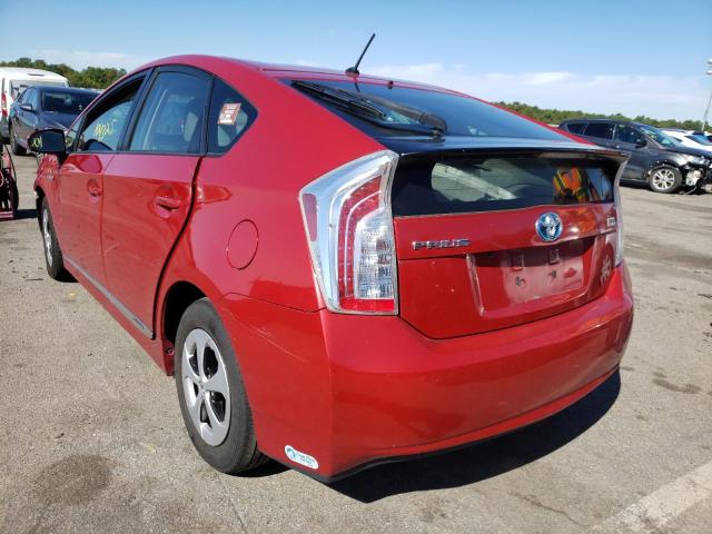 Photo 3 from auction – 2015 TOYOTA PRIUS with VIN JTDKN3DU3F0456205