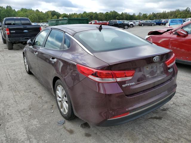 Photo 3 from auction – 2016 KIA OPTIMA LX with VIN 5XXGT4L33GG069082