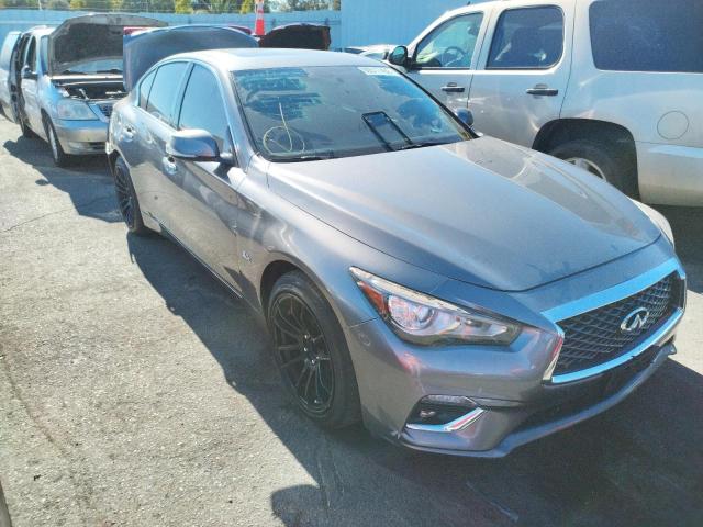 INFINITI Q50 LUXE 2018 with VIN JN1EV7AP0JM356232 - Photo from auction