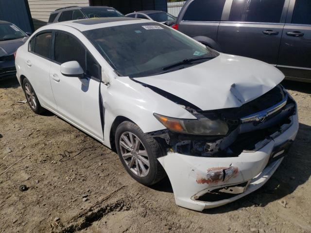 HONDA CIVIC EX 2012 with VIN 2HGFB2F87CH550956 - Photo from auction