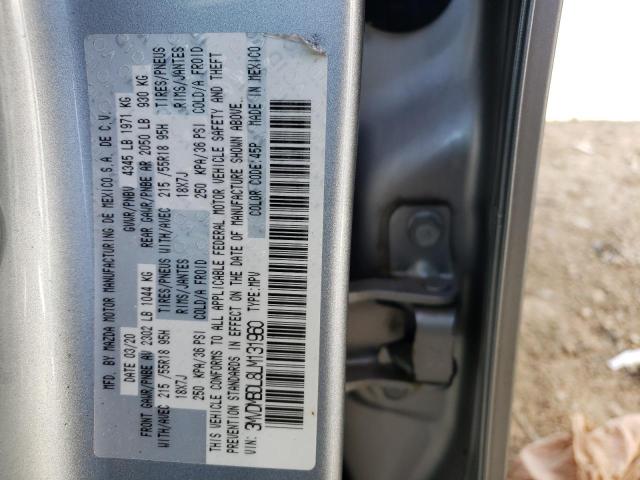Photo 10 from auction – 2020 MAZDA CX-30 PREF with VIN 3MVDMBDL8LM131960