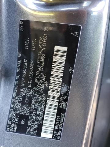 Photo 10 from auction – 2017 TOYOTA SIENNA XLE with VIN 5TDYZ3DC0HS839637
