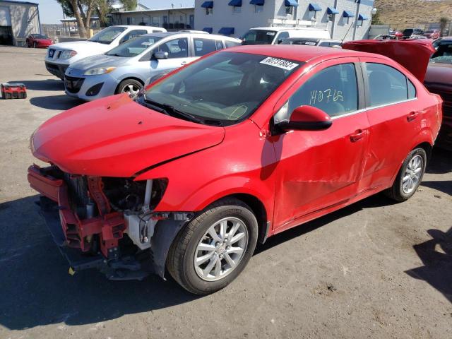 Photo 2 from auction – 2018 CHEVROLET SONIC LT with VIN 1G1JD5SH4J4125434