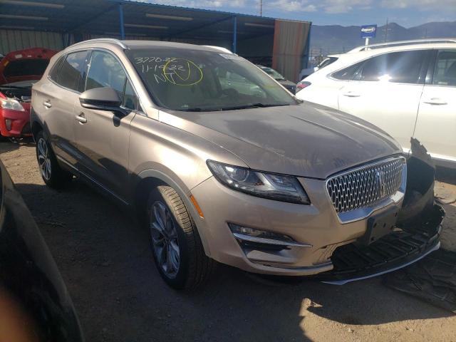 LINCOLN MKC SELECT 2019 with VIN 5LMCJ2D9XKUL12488 - Photo from auction