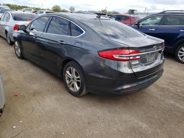 Photo 3 from auction – 2018 FORD FUSION SE with VIN 3FA6P0HD7JR259752