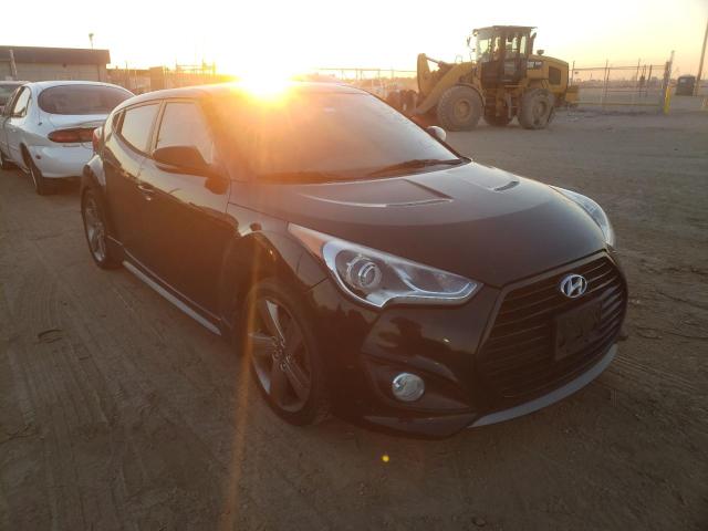 HYUNDAI VELOSTER T 2013 with VIN KMHTC6AE7DU148254 - Photo from auction