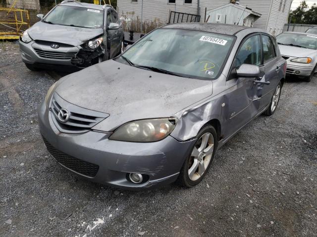 Photo 2 from auction – 2004 MAZDA 3 HATCHBAC with VIN JM1BK143341114944