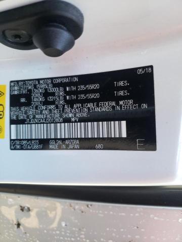 Photo 10 from auction – 2018 LEXUS RX 350 L with VIN JTJDZKCA4J2012808