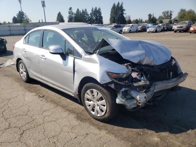 HONDA CIVIC LX 2012 with VIN 2HGFB2F55CH586473 - Photo from auction