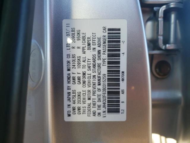 Фото 10 с аукциона – 2011 ACURA TSX с VIN JH4CU2F63BC015259