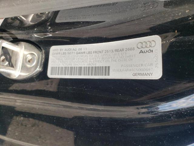 Photo 10 from auction – 2012 AUDI A5 PREMIUM with VIN WAULFAFH4CN000697
