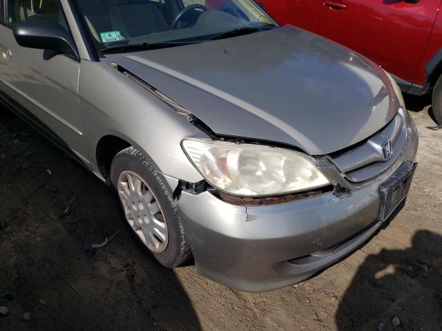 Photo 9 from auction – 2004 HONDA CIVIC LX with VIN 2HGES16554H636005