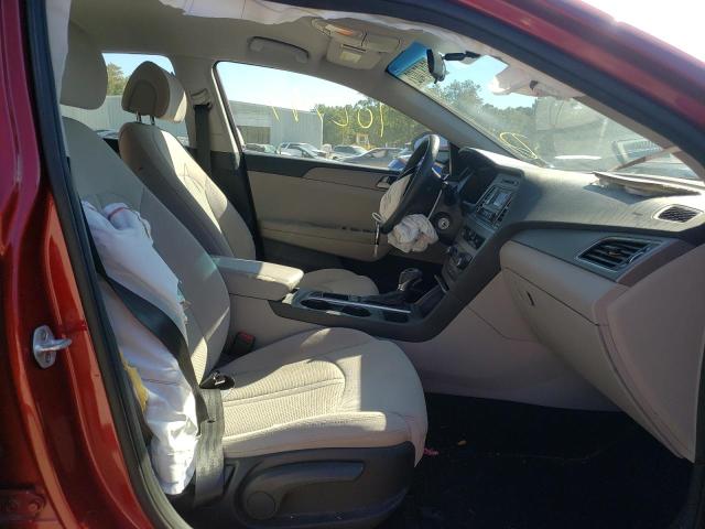Photo 5 from auction – 2015 HYUNDAI SONATA SE with VIN 5NPE24AF1FH149278