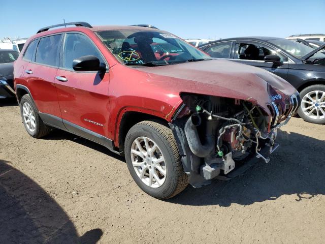 Photo 1 from auction – 2017 JEEP CHEROKEE S with VIN 1C4PJMAS1HW633635