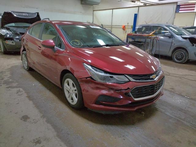 Photo 1 from auction – 2018 CHEVROLET CRUZE LT with VIN 3G1BE6SM7JS522690