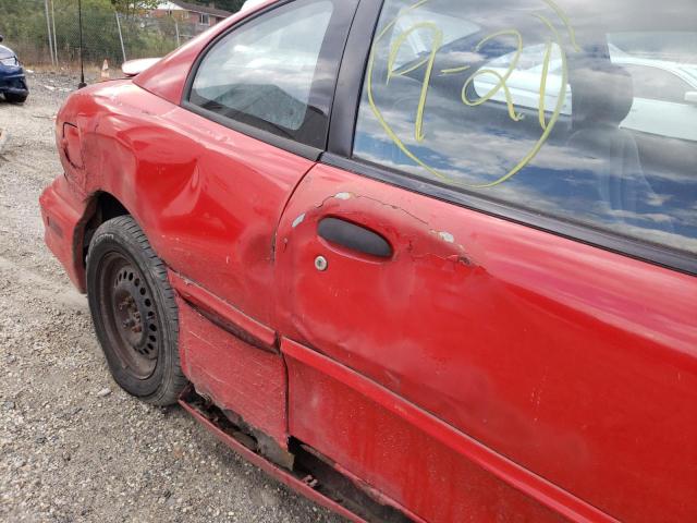 Photo 9 from auction – 2001 PONTIAC SUNFIRE SE with VIN 1G2JB124517334042