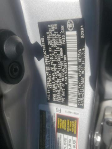 Photo 10 from auction – 2013 TOYOTA CAMRY L with VIN 4T1BF1FK3DU687989