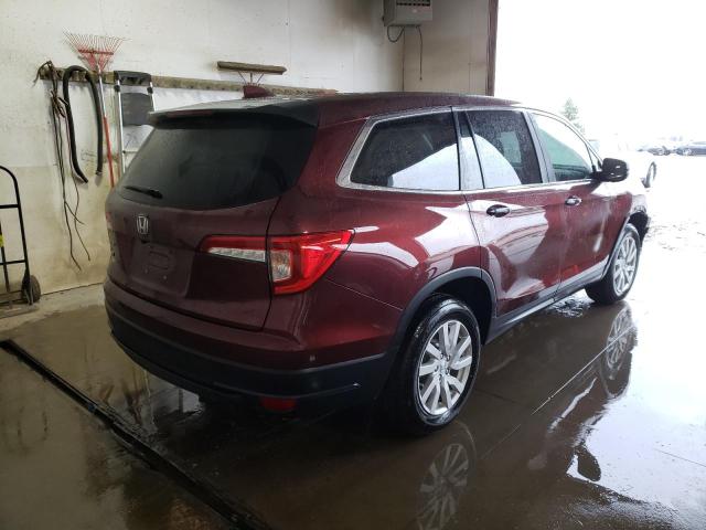 Photo 4 from auction – 2019 HONDA PILOT LX with VIN 5FNYF5H1XKB026606