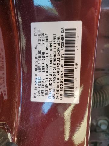 Photo 10 from auction – 2013 HONDA ACCORD EX with VIN 1HGCR2F70DA251749