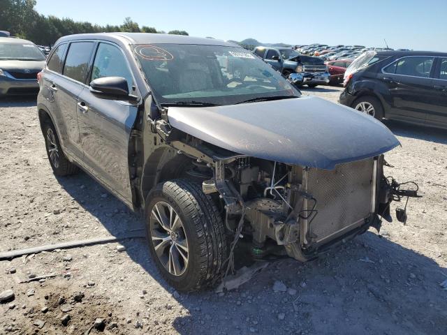 TOYOTA HIGHLANDER 2018 with VIN 5TDZZRFH0JS250223 - Photo from auction