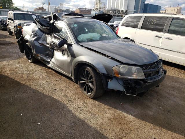 DODGE AVENGER SX 2013 with VIN 1C3CDZCG0DN742328 - Photo from auction