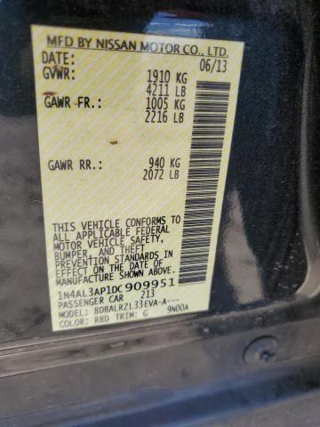 Photo 10 from auction – 2013 NISSAN ALTIMA 2.5 with VIN 1N4AL3AP1DC909951
