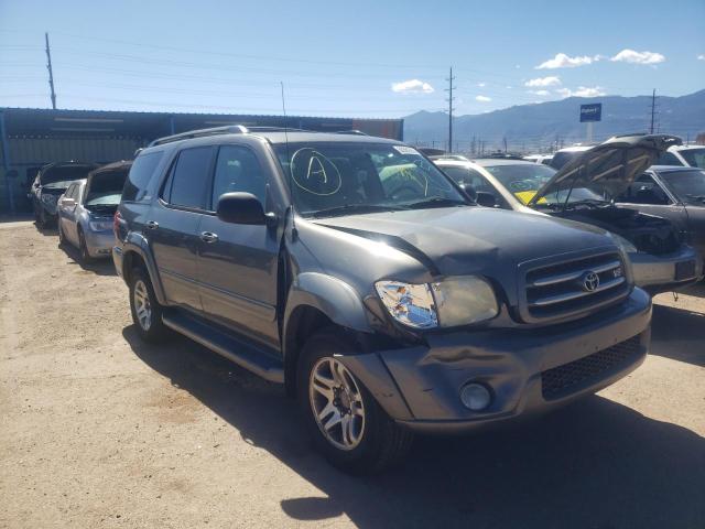 TOYOTA SEQUOIA LI 2004 with VIN 5TDBT48A44S215291 - Photo from auction