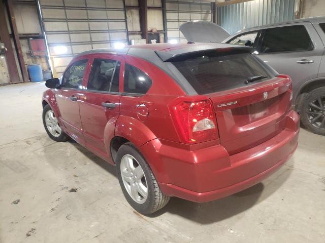 Photo 3 from auction – 2008 DODGE CALIBER SX with VIN 1B3HB48B58D688111