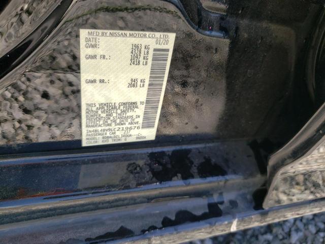 Photo 10 from auction – 2020 NISSAN ALTIMA S with VIN 1N4BL4BV9LC219676