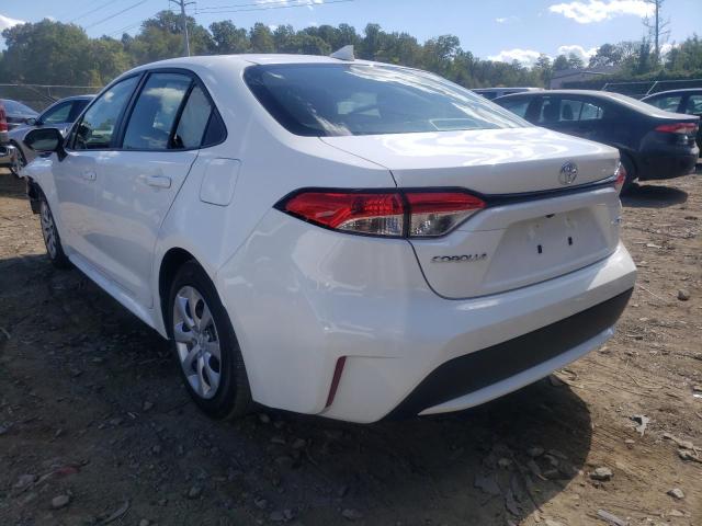 Photo 3 from auction – 2022 TOYOTA COROLLA LE with VIN JTDEPMAE7N3029276