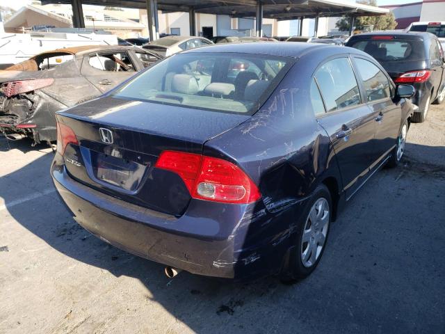 Photo 4 from auction – 2006 HONDA CIVIC LX with VIN 1HGFA16556L150193