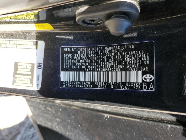 Photo 10 from auction – 2017 TOYOTA COROLLA L with VIN 5YFBURHE3HP662285