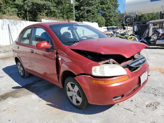 CHEVROLET AVEO BASE 2006 with VIN KL1TD56666B638395 - Photo from auction