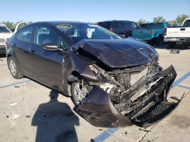 KIA FORTE LX 2017 with VIN 3KPFK4A76HE149068 - Photo from auction