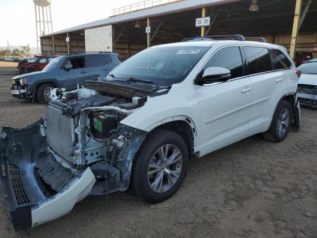 Photo 2 from auction – 2016 TOYOTA HIGHLANDER with VIN 5TDZKRFHXGS163426