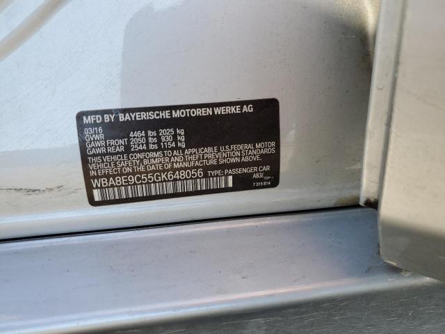 Photo 10 from auction – 2016 BMW 328 I SULE with VIN WBA8E9C55GK648056