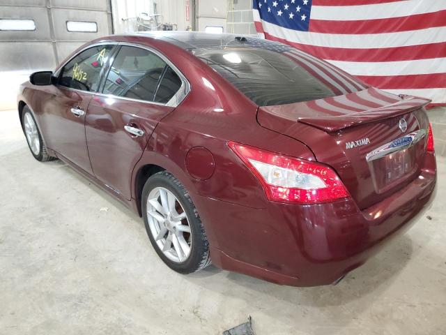Photo 3 from auction – 2011 NISSAN MAXIMA S with VIN 1N4AA5APXBC831328