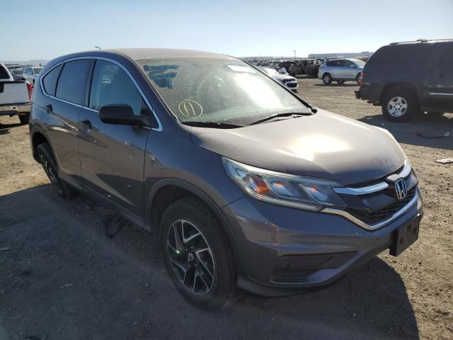 Photo 1 from auction – 2016 HONDA CR-V SE with VIN 5J6RM3H48GL025025
